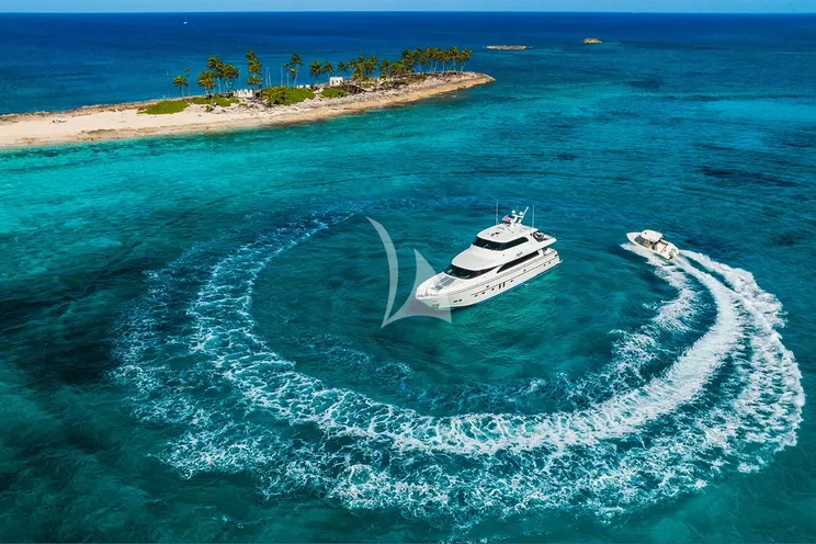 Charter Yacht LEXINGTON - Horizon 25m - 4 Cabins - Nassau - Exumas - Bahamas