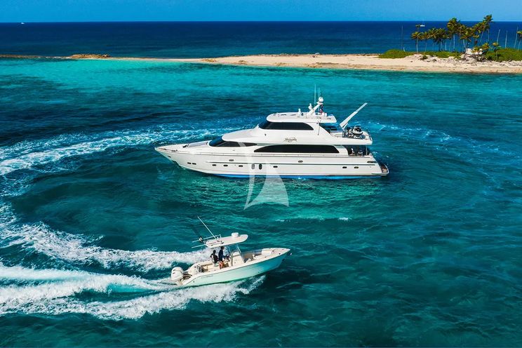 Charter Yacht LEXINGTON - Horizon 25m - 4 Cabins - Nassau - Exumas - Bahamas