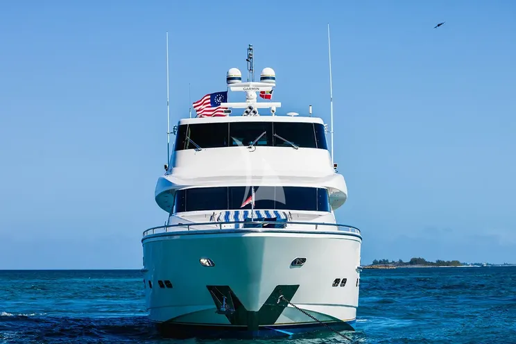 Charter Yacht LEXINGTON - Horizon 25m - 4 Cabins - Nassau - Exumas - Bahamas