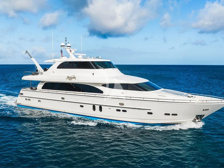 LEXINGTON Horizon 25m cruising side view LEXINGTON Horizon 25m cruising side view