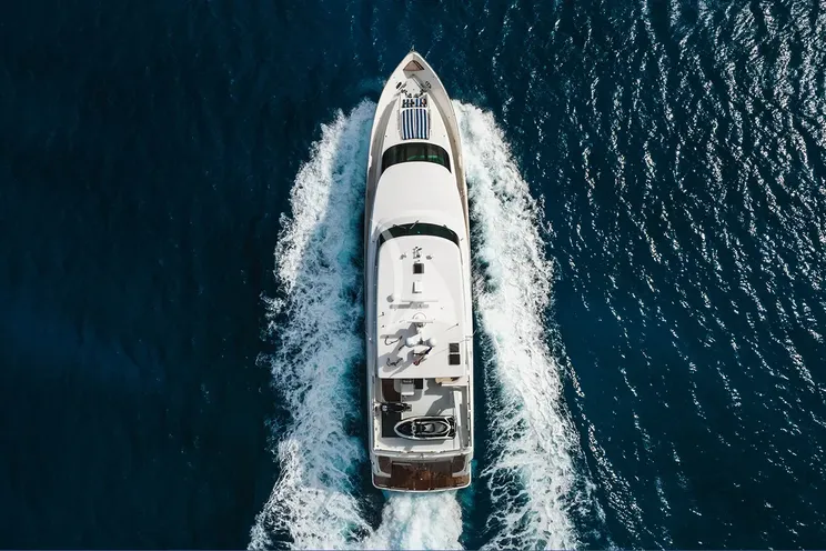 Charter Yacht LEXINGTON - Horizon 25m - 4 Cabins - Nassau - Exumas - Bahamas