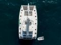 LIBERTA Fountaine Pajot Samana 59 - top aerial shot LIBERTA Fountaine Pajot Samana 59 - top aerial shot