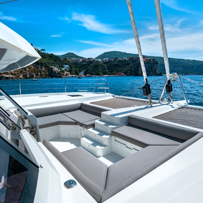 LIBERTA Fountaine Pajot Samana 59 - foredeck