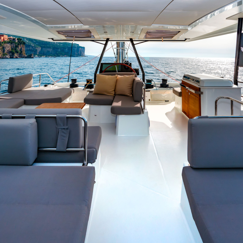 LIBERTA Fountaine Pajot Samana 59 - flybridge