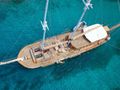 LIBRA Gulet 31m - top aerial shot LIBRA Gulet 31m - top aerial shot