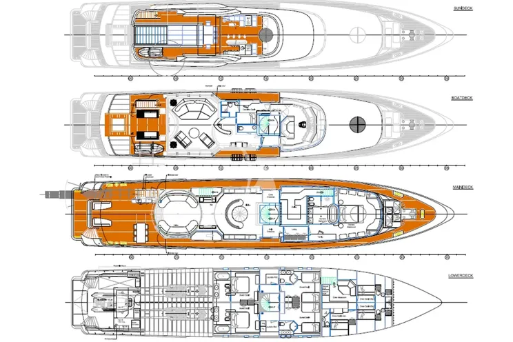 Layout for LIFE SAGA Heesen Diaship 3850 - layout