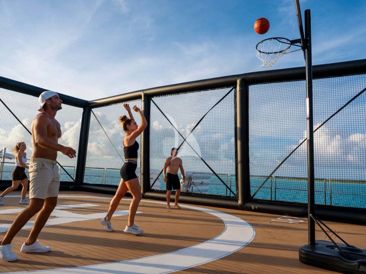 LIMERENCE Alia Sea Club 53m - guests playing basketball LIMERENCE Alia Sea Club 53m - guests playing basketball
