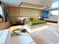 LIMERENCE Alia Sea Club 53m - master cabin bed and sofa LIMERENCE Alia Sea Club 53m - master cabin bed and sofa