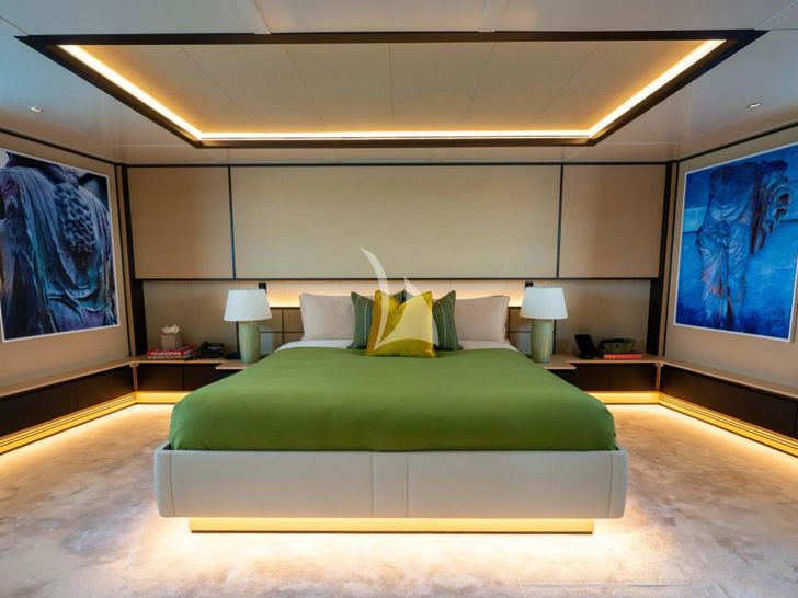 LIMERENCE Alia Sea Club 53m - master cabin LIMERENCE Alia Sea Club 53m - master cabin