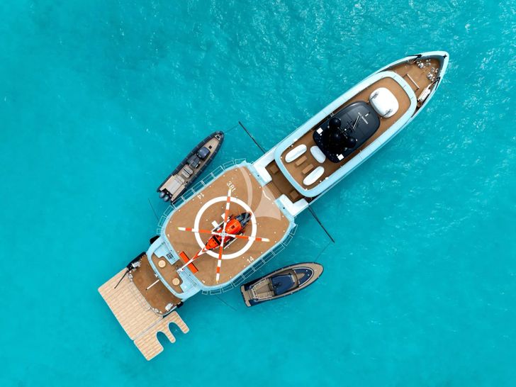 LIMERENCE Alia Sea Club 53m - top aerial shot LIMERENCE Alia Sea Club 53m - top aerial shot