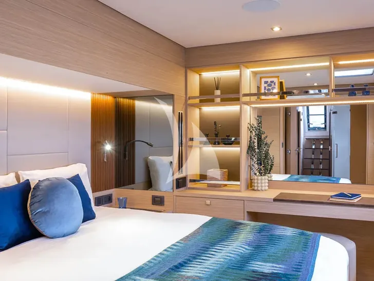 LINDA Lagoon 60 - master cabin LINDA Lagoon 60 - master cabin