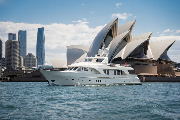 Charter Yacht LITTLE PERLE - Moonen 30m Superyacht - 4 Cabins - Sydney - Whitsunday Islands - East Coast Australia