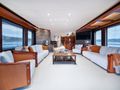 LITTLE PEARL Moonen 30m Superyacht saloon seating LITTLE PEARL Moonen 30m Superyacht saloon seating
