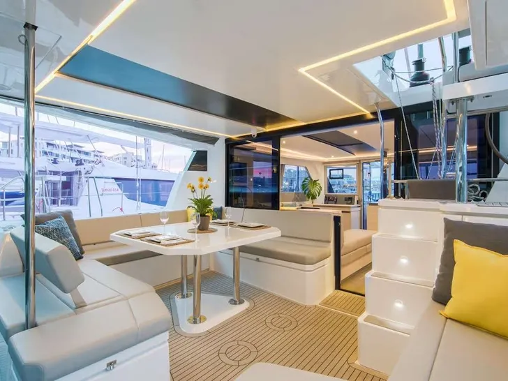 LIVIN Leopard 58 - aft deck LIVIN Leopard 58 - aft deck
