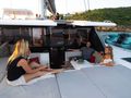 LIVIN Leopard 58 - foredeck lounge LIVIN Leopard 58 - foredeck lounge