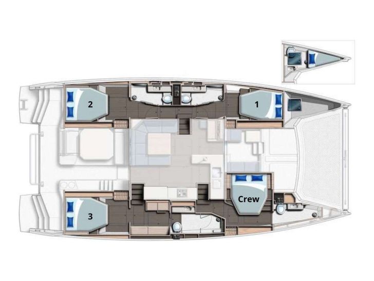 LIVIN Leopard 58 - layout LIVIN Leopard 58 - layout