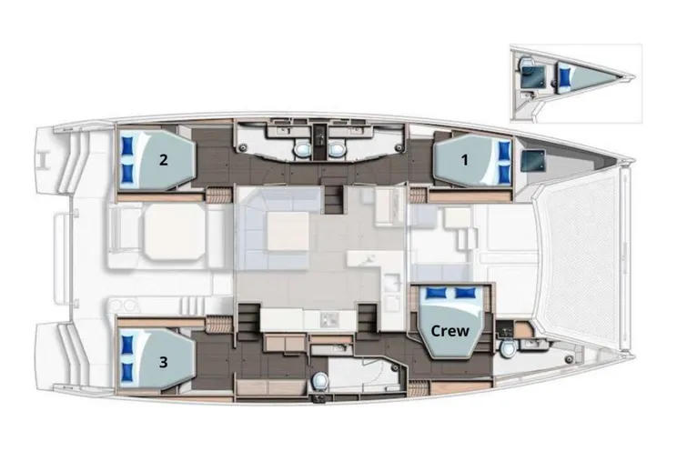 Layout for LIVIN Leopard 58 - layout