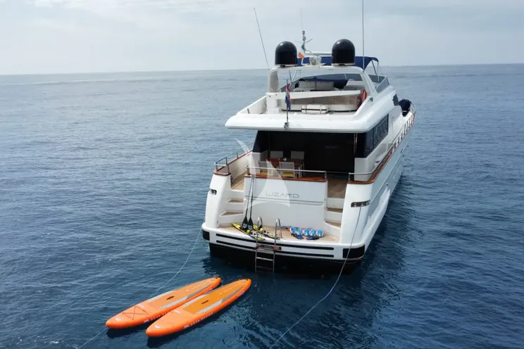 Charter Yacht LIZARD - Sanlorenzo 72 - 4 Cabins - Cannes - St Tropez - Nice - French Riviera