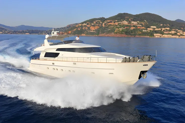 Charter Yacht San Lorenzo 72 - French Riviera Day Charter Yacht - Golfe Juan - Cannes - St Tropez - Nice - Antibes