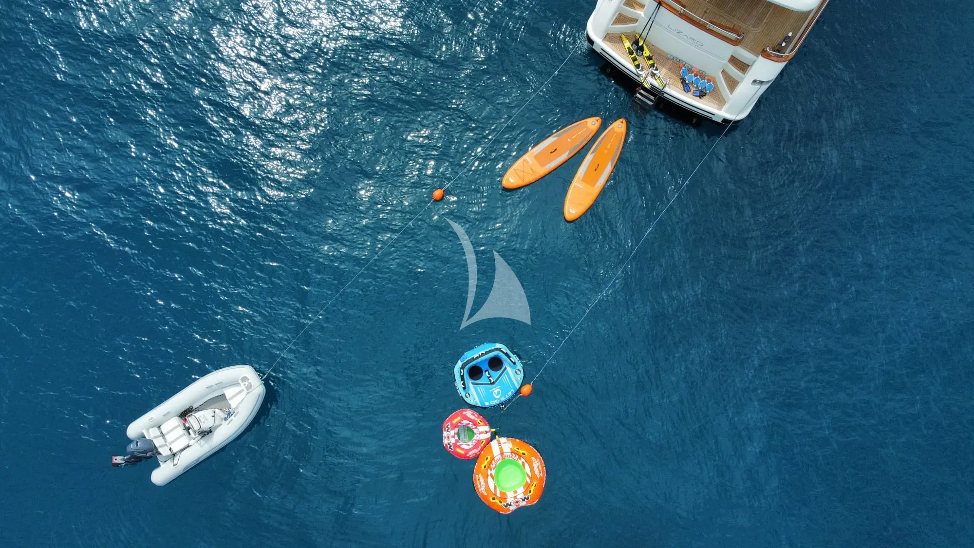 LIZARD Sanlorenzo 72 - water toys