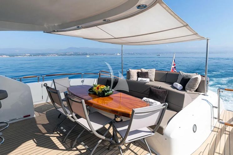 Charter Yacht LIZZI - Lazzara 75 - 4 Cabins - Cannes - Mandelieu La Napoule - St Tropez - Antibes - French Riviera