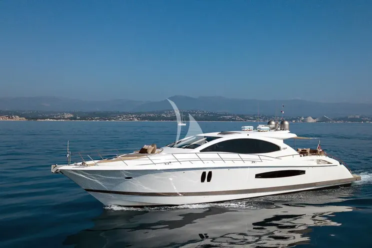 Charter Yacht LIZZI - Lazzara 75 - 4 Cabins - Cannes - Mandelieu La Napoule - St Tropez - Antibes - French Riviera