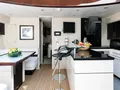 LIZZI Lazzara 75 galley and dining area LIZZI Lazzara 75 galley and dining area