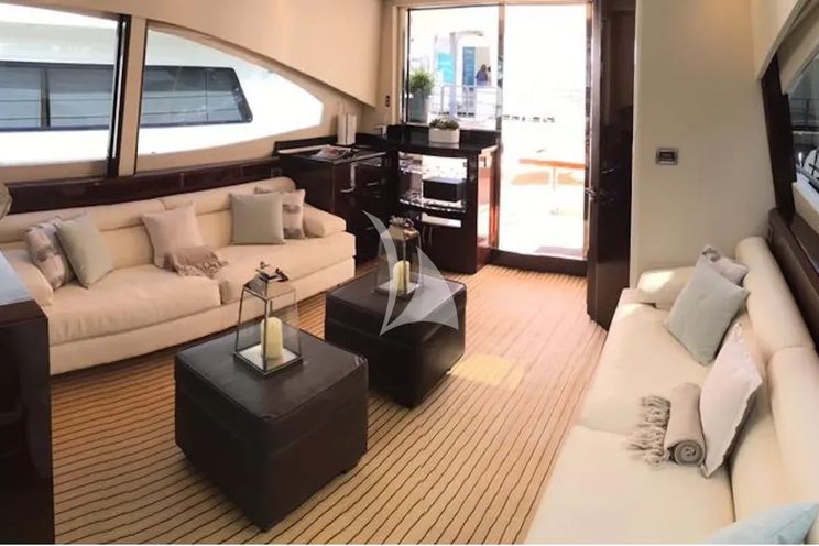 Charter Yacht LIZZI - Lazzara 75 - 4 Cabins - Cannes - Mandelieu La Napoule - St Tropez - Antibes - French Riviera