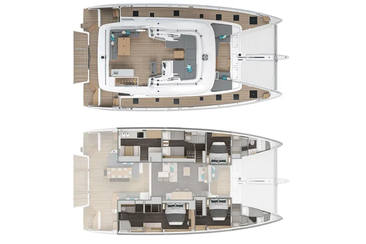 Layout for LADY M Lagoon 60 - layout