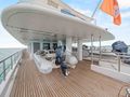 LOHANKA Hakvoort 40m main aft deck LOHANKA Hakvoort 40m main aft deck