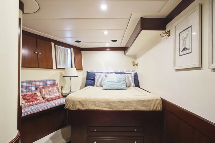 Charter Yacht LIBERTY OF LONDON - Custom Aluminum Cutter 24m - 4 Cabins - Lavagna - La Spezia - Liguria - Italian Riviera