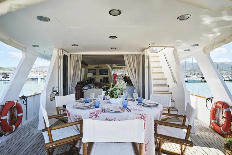 Charter Yacht LIBERTY OF LONDON - Custom Aluminum Cutter 24m - 4 Cabins - Lavagna - La Spezia - Liguria - Italian Riviera