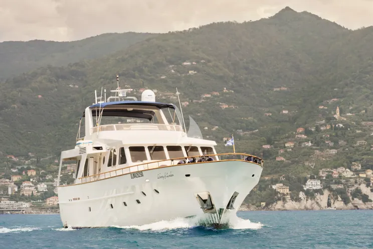 Charter Yacht LIBERTY OF LONDON - Custom Aluminum Cutter 24m - 4 Cabins - Lavagna - La Spezia - Liguria - Italian Riviera