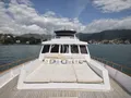 LIBERTY OF LONDON Custom Aluminum Cutter 24m - foredeck sunbathing area LIBERTY OF LONDON Custom Aluminum Cutter 24m - foredeck sunbathing area