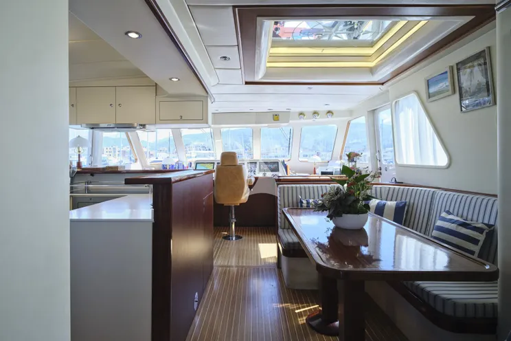 Charter Yacht LIBERTY OF LONDON - Custom Aluminum Cutter 24m - 4 Cabins - Lavagna - La Spezia - Liguria - Italian Riviera