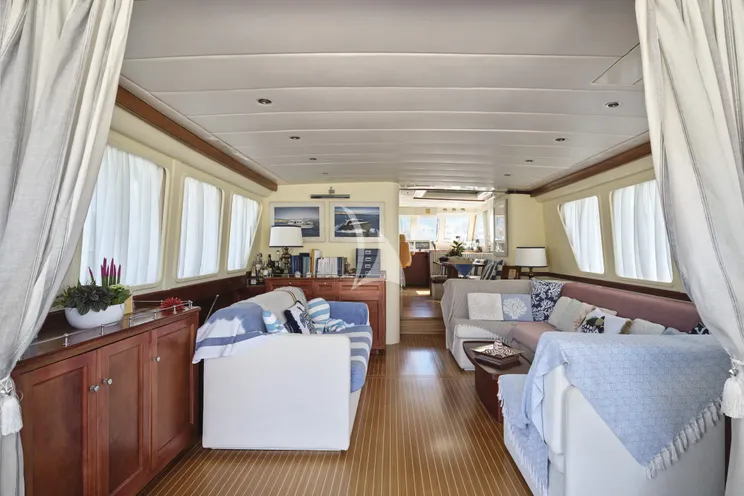 Charter Yacht LIBERTY OF LONDON - Custom Aluminum Cutter 24m - 4 Cabins - Lavagna - La Spezia - Liguria - Italian Riviera