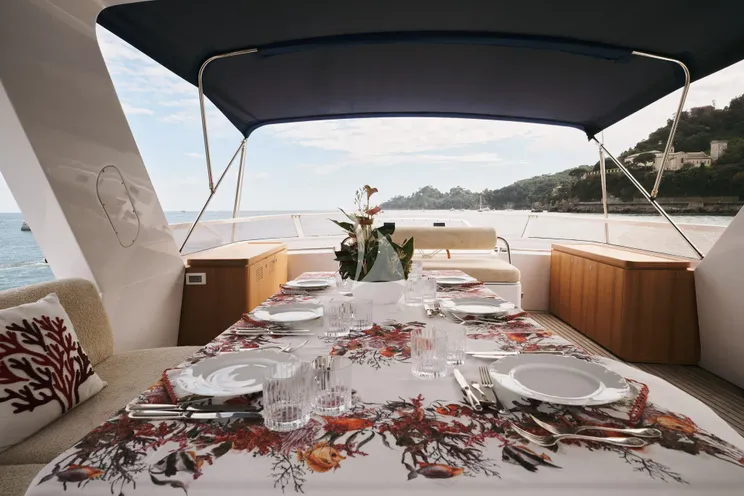 Charter Yacht LIBERTY OF LONDON - Custom Aluminum Cutter 24m - 4 Cabins - Lavagna - La Spezia - Liguria - Italian Riviera