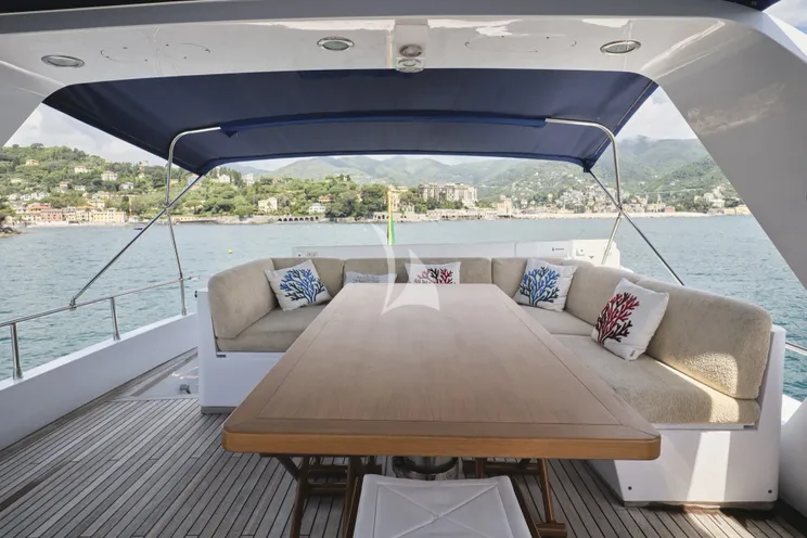 Charter Yacht LIBERTY OF LONDON - Custom Aluminum Cutter 24m - 4 Cabins - Lavagna - La Spezia - Liguria - Italian Riviera