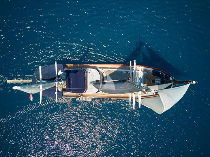 LOTUS Gulet 30m - top shot LOTUS Gulet 30m - top shot