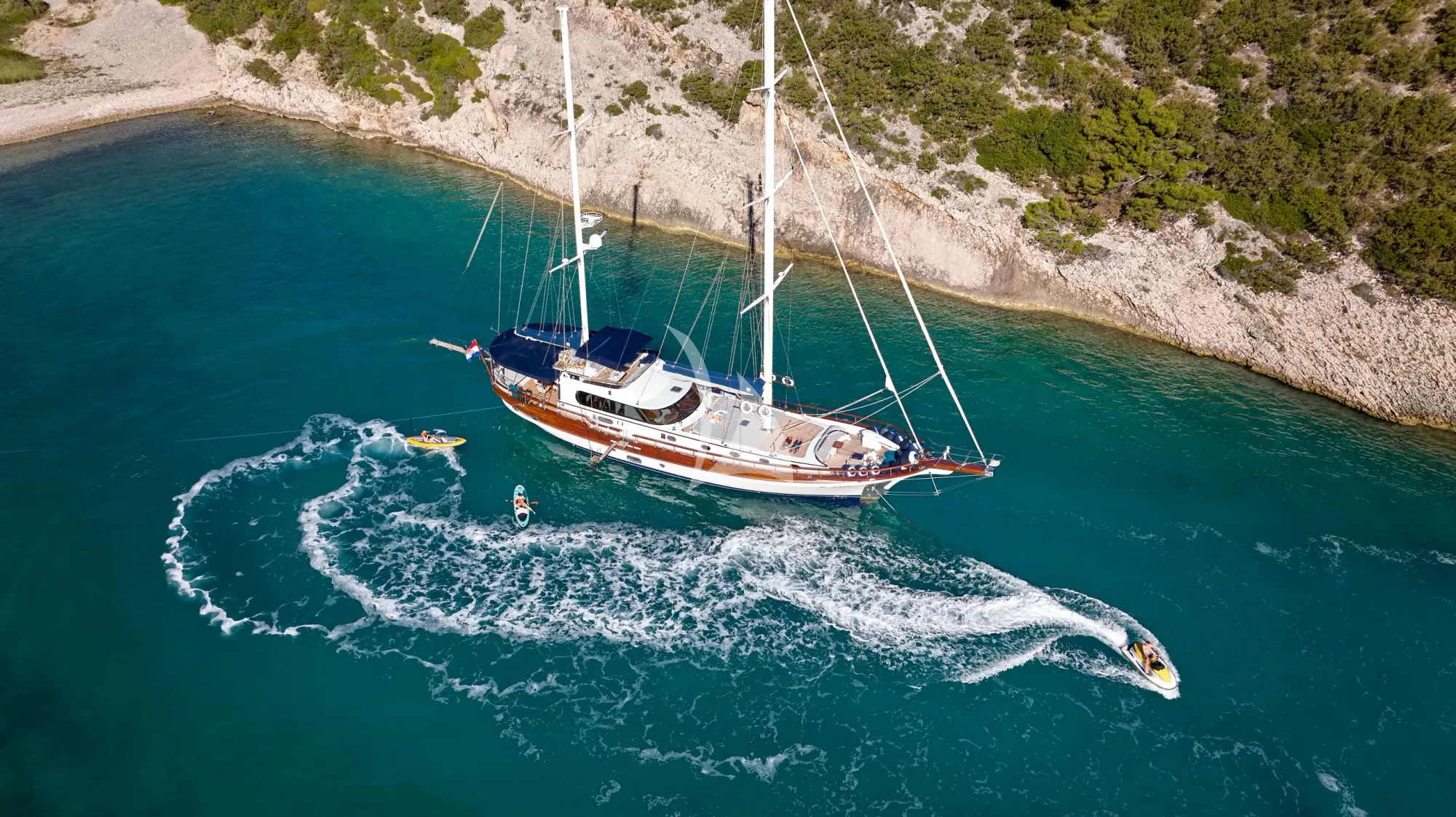 Charter Yacht LOTUS - Gulet 30m - 4 Cabins - Split - Dubrovnik - Hvar - Croatia