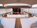 LUCE DEL MARE Motor Sailer 33m - aft sun beds LUCE DEL MARE Motor Sailer 33m - aft sun beds