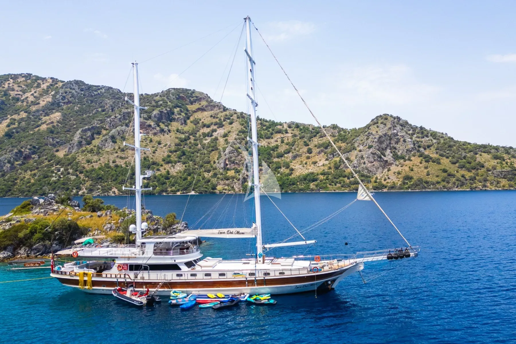 Charter Yacht LUCE DEL MARE - Motor Sailer 33m - 5 Cabins - Bodrum - Marmaris - Gocek - Turkey