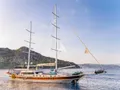 LUCE DEL MARE Motor Sailer 33m - anchored LUCE DEL MARE Motor Sailer 33m - anchored