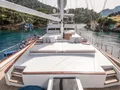 LUCE DEL MARE Motor Sailer 33m - foredeck sunbathing area LUCE DEL MARE Motor Sailer 33m - foredeck sunbathing area