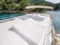 LUCE DEL MARE Motor Sailer 33m - sundeck sunbathing area LUCE DEL MARE Motor Sailer 33m - sundeck sunbathing area