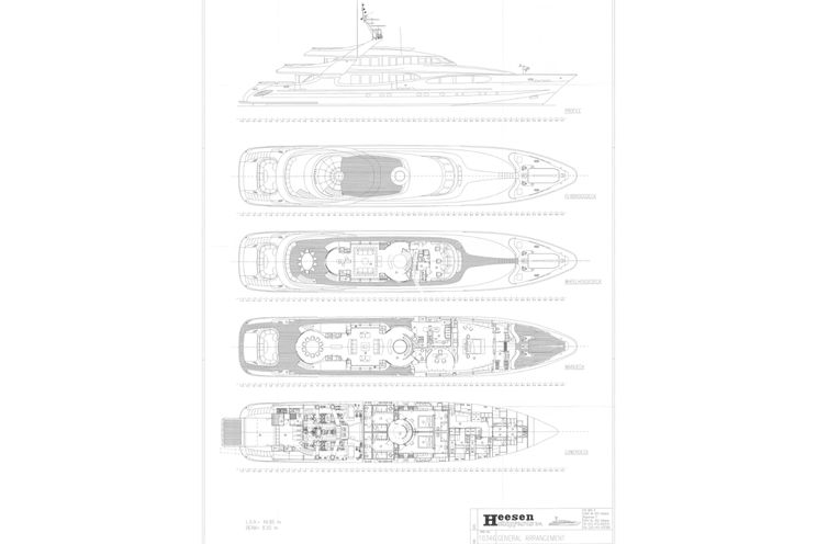 Layout for LUISA Heesen 4700 - layout