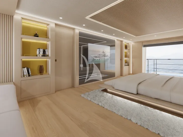 LULUS Mangusta Oceano 44 - master cabin LULUS Mangusta Oceano 44 - master cabin