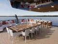 LULUS Mangusta Oceano 44 - sky deck aft LULUS Mangusta Oceano 44 - sky deck aft