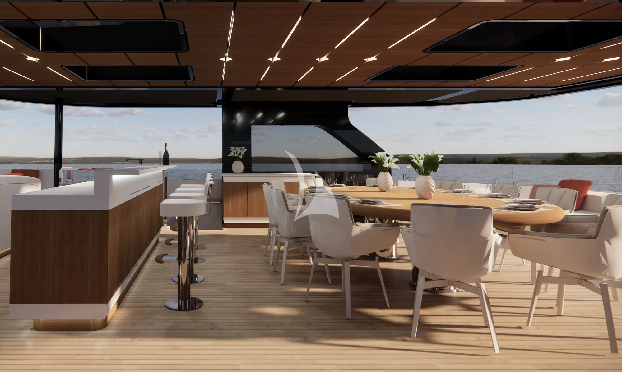 Charter Yacht LULUS - Mangusta Oceano 44 - 5 Cabins - Cannes - St Tropez - Monaco - Nice - Antibes - The French Riviera