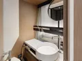 LUMALOU Ferretti 670 - VIP cabin bathroom LUMALOU Ferretti 670 - VIP cabin bathroom